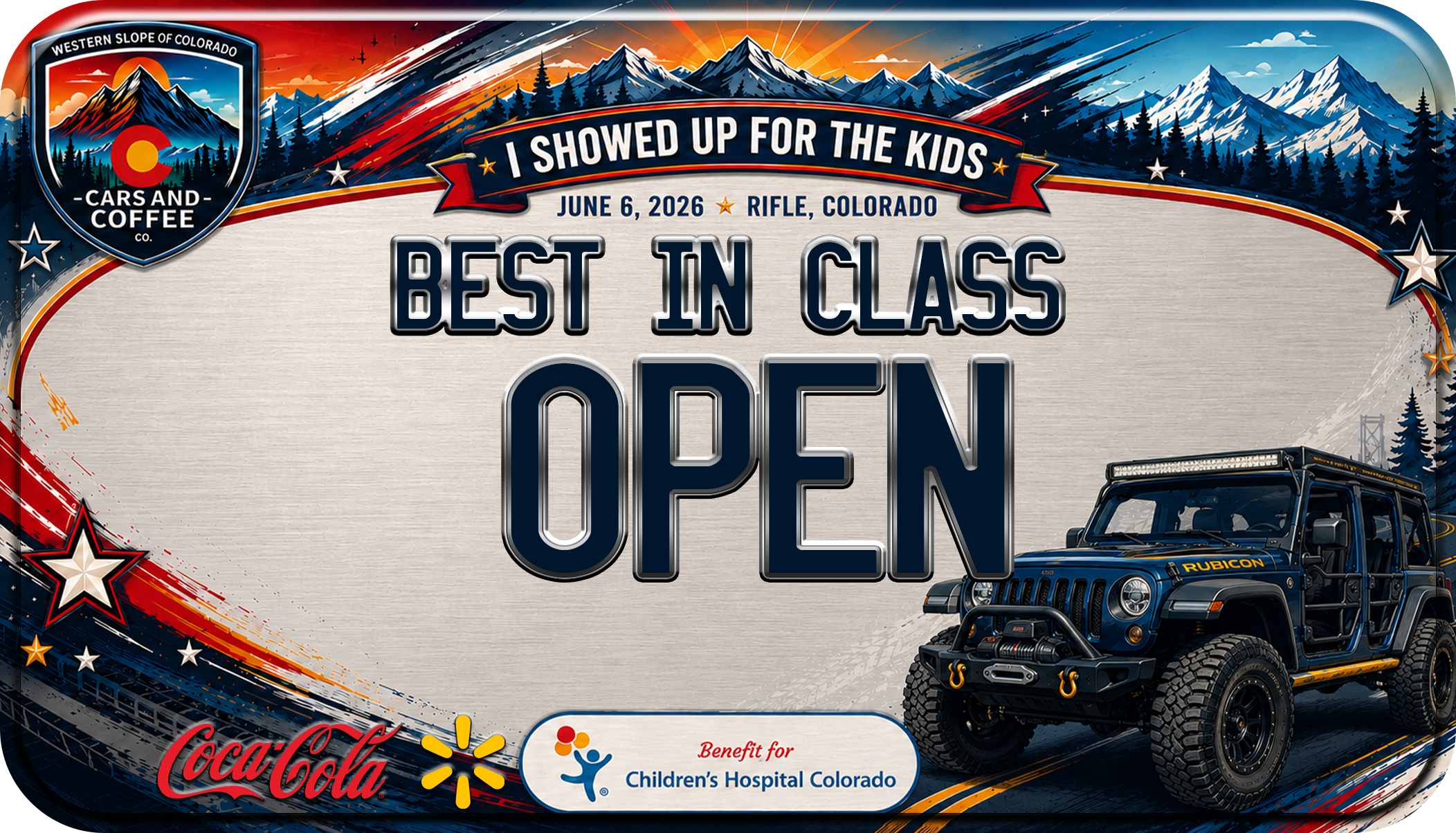 Open Class trophy