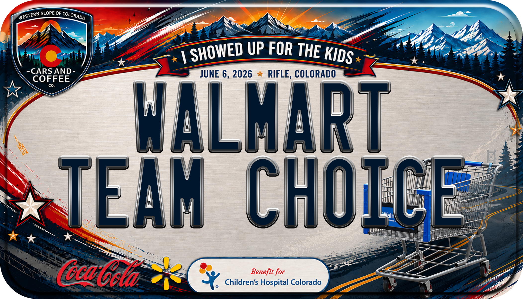 Walmart Team Choice trophy